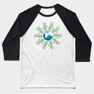 Save the planet Baseball T-Shirt